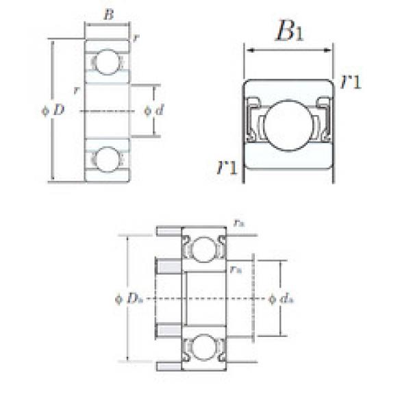 підшипник 608-2RS KOYO #1 image