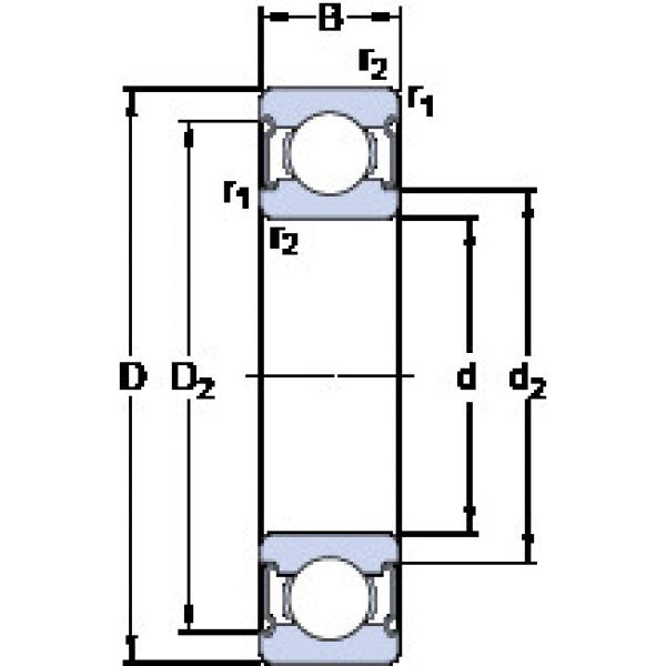 підшипник D/W RW4-2Z SKF #1 image