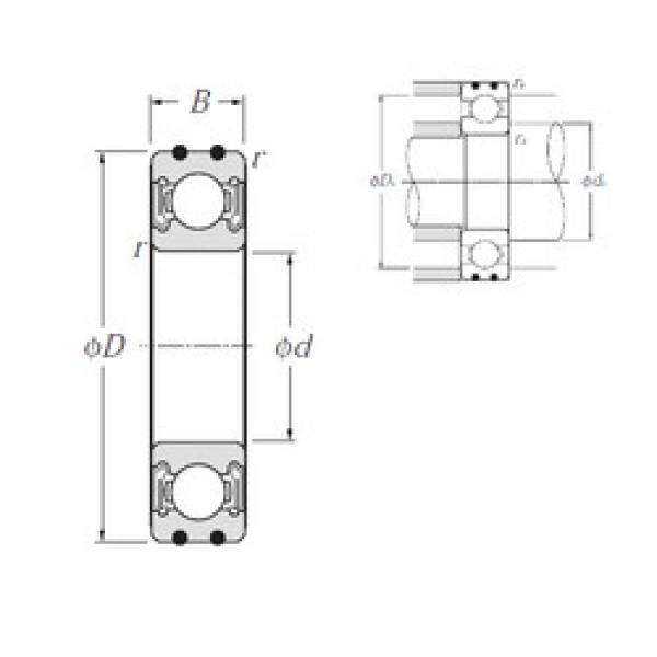 підшипник AC-6206LLB NTN #1 image