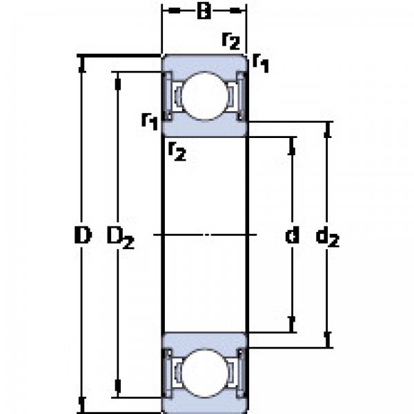 підшипник W 61802-2RS1 SKF #1 image