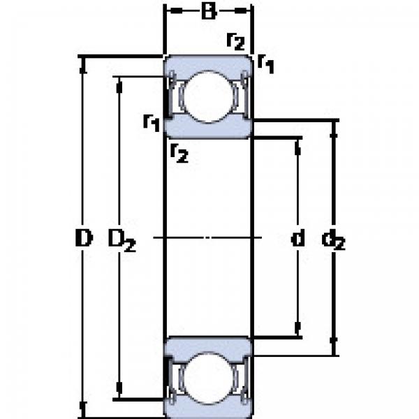 підшипник D/W RW1810-2ZS SKF #1 image