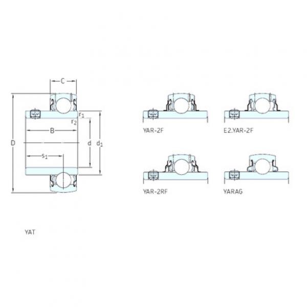 підшипник YAR207-107-2F SKF #1 image