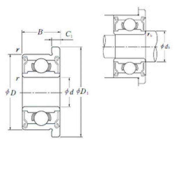 підшипник F692XZZ NSK #1 image