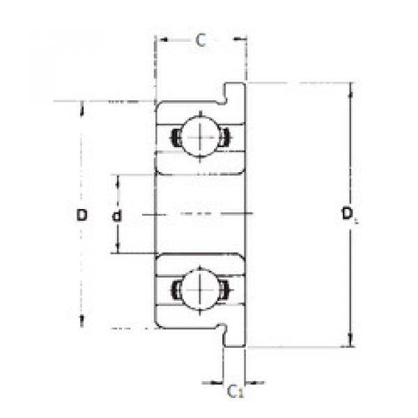 підшипник F606 FBJ #1 image