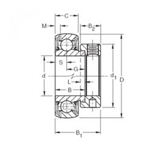 підшипник GRA100RRB Timken #1 image