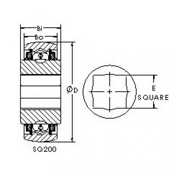 підшипник SQ208-102 AST #1 image