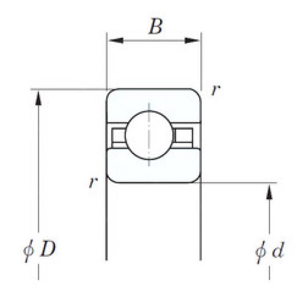 підшипник KAC025 KOYO #1 image