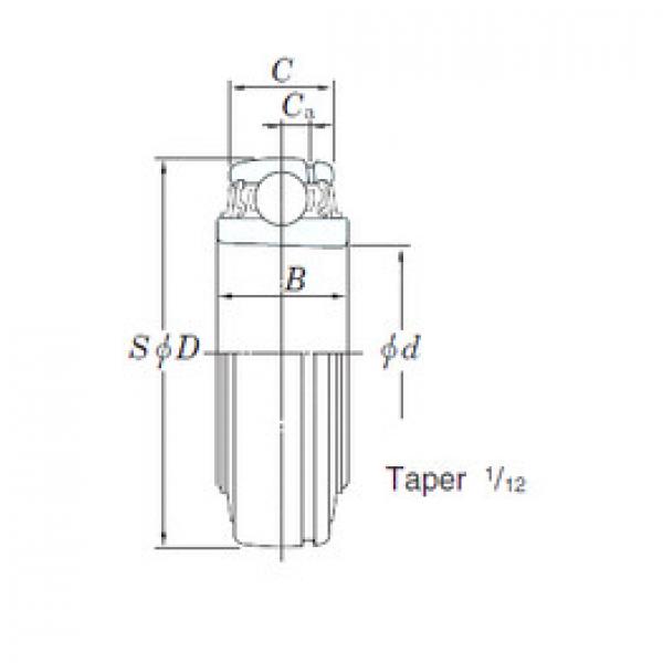 підшипник UK205 KOYO #1 image