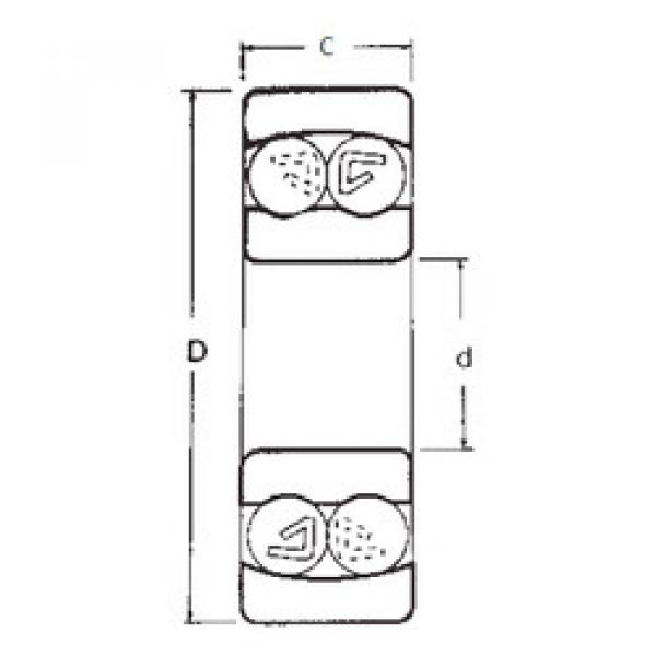 підшипник 1205 FBJ #1 image