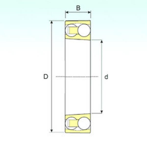 підшипник 1312 KTN9 ISB #1 image