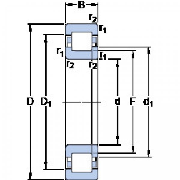 підшипник NUP 1876 ECM SKF #1 image