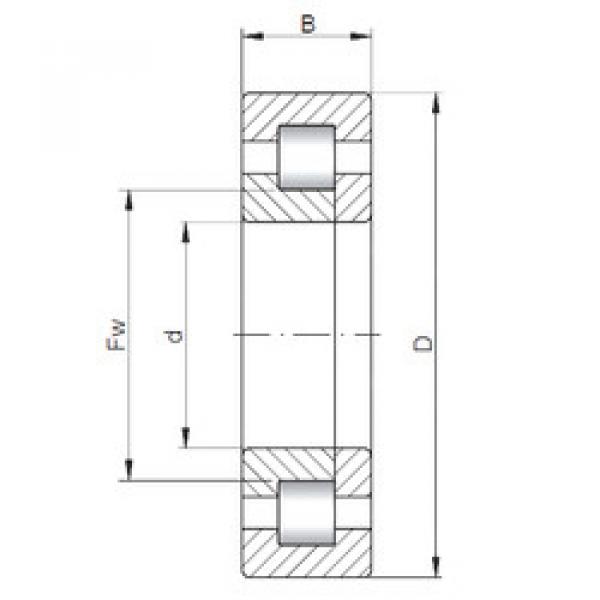 підшипник NUP3206 ISO #1 image