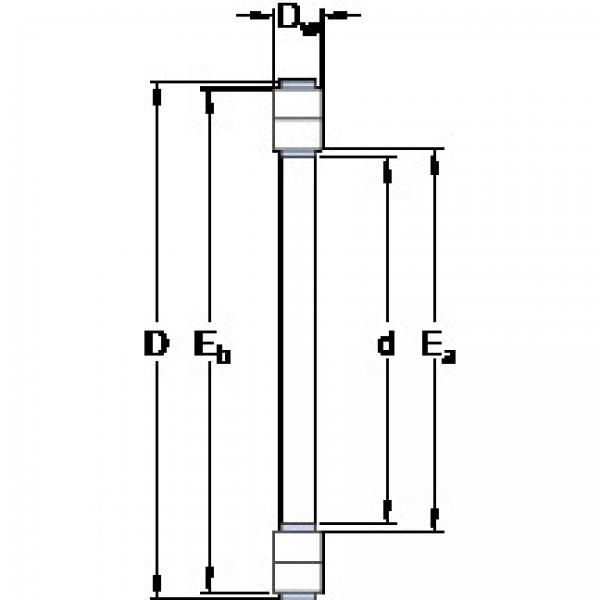 підшипник K 89307 TN SKF #1 image