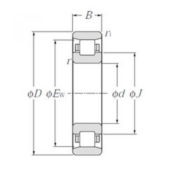 підшипник N1040 NTN #1 image