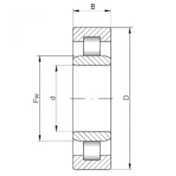 підшипник NU416 ISO #1 image