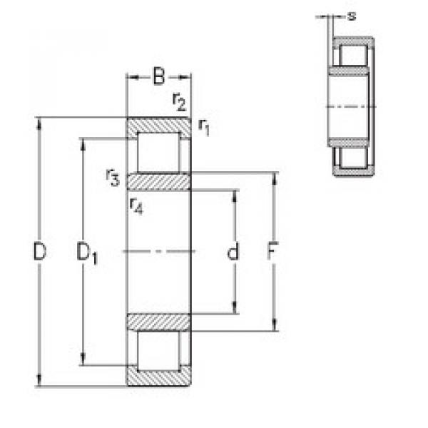 підшипник NU1052-E-MA6 NKE #1 image