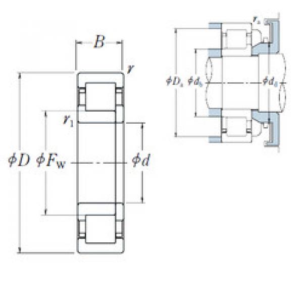 підшипник NUP2220 ET NSK #1 image