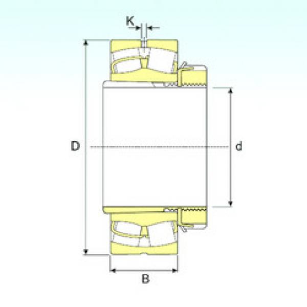 підшипник 23940 EKW33+H3940 ISB #1 image