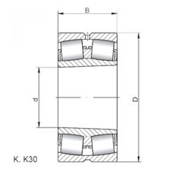 підшипник 239/950 KCW33 CX #1 image