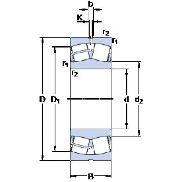 підшипник 24068 CC/W33 SKF #1 image