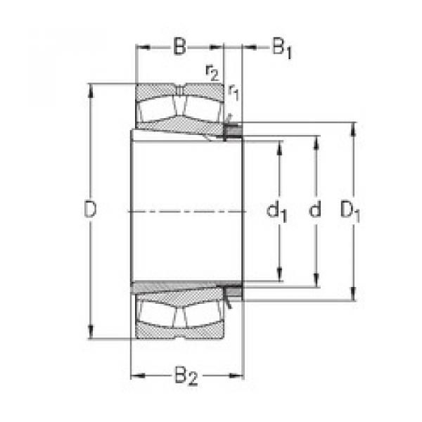 підшипник 23132-K-MB-W33+H3132 NKE #1 image