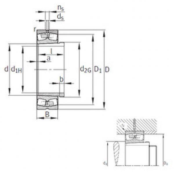 підшипник 23060-K-MB+AH3060 FAG #1 image