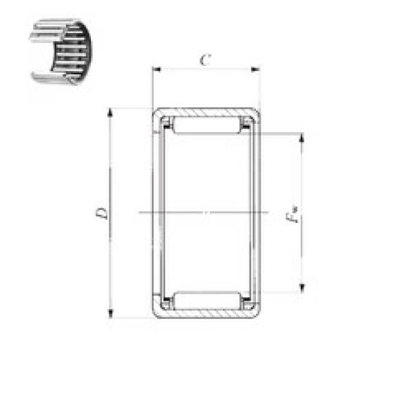 підшипник TA 4020 Z IKO #1 image