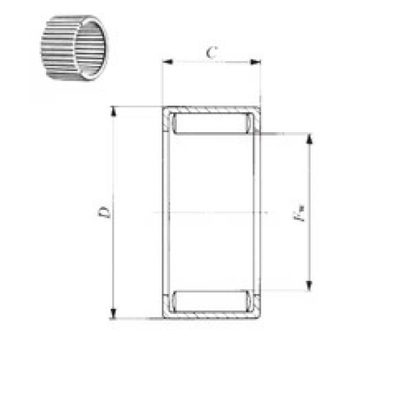 підшипник YB 1616 IKO #1 image