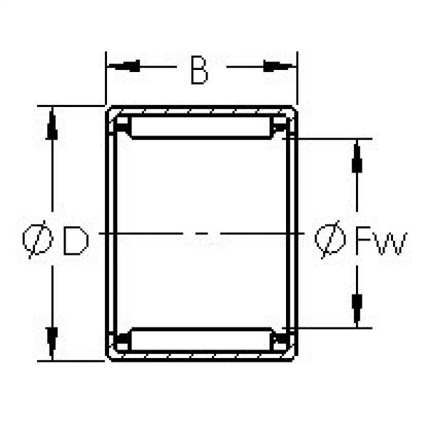 підшипник SCE4412 AST #1 image