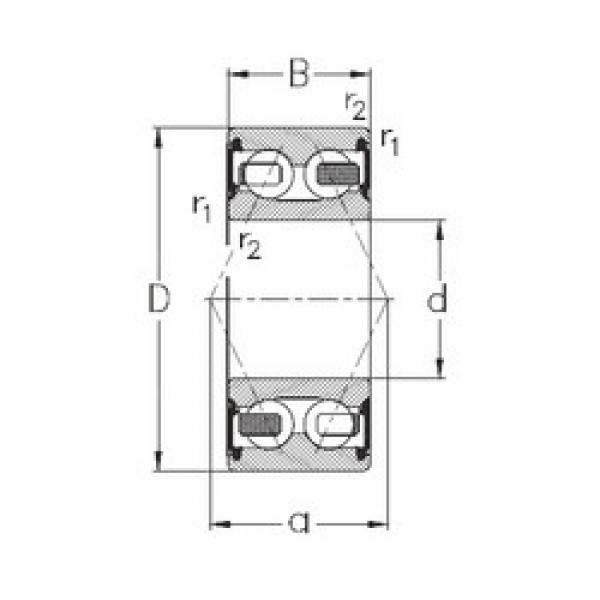 підшипник 3306-B-2RSR-TV NKE #1 image