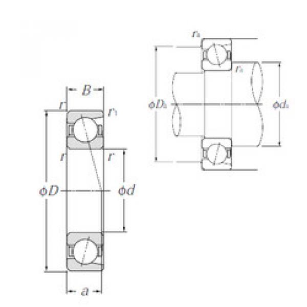 підшипник 7204B NTN #1 image