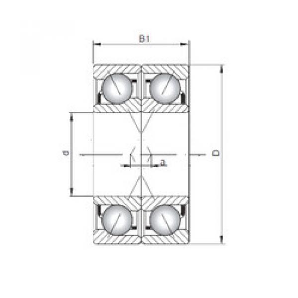 підшипник 7032 BDF ISO #1 image