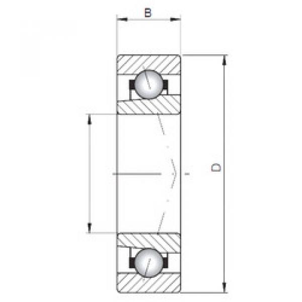 підшипник 7204 ATBP4 CX #1 image