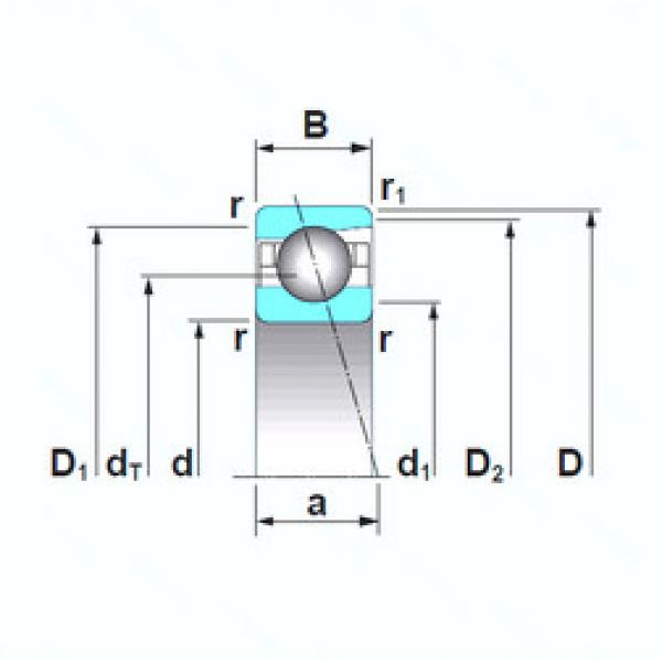 підшипник 7208A5TRSU NSK #1 image