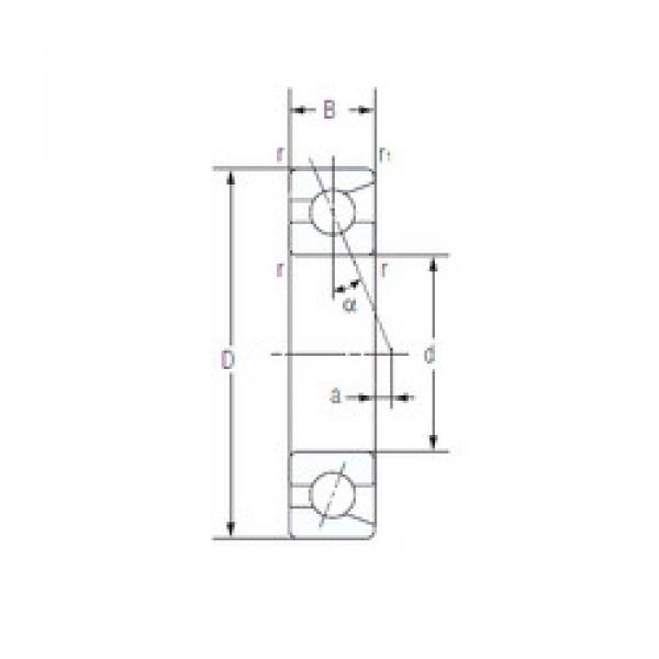 підшипник 7206AC NACHI #1 image