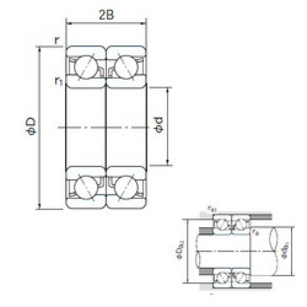 підшипник 7200CDB NACHI #1 image