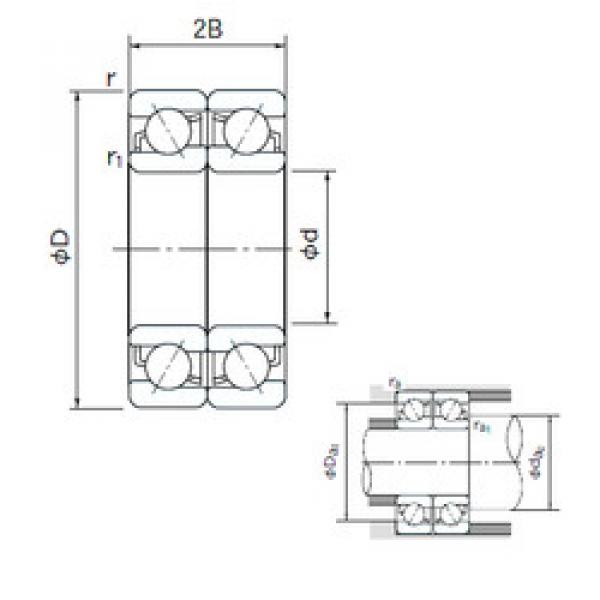 підшипник 7219CDF NACHI #1 image