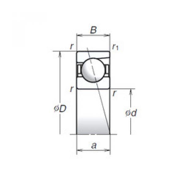 підшипник 728A NSK #1 image