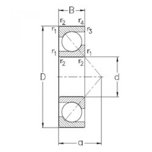 підшипник 7202-BECB-TVP NKE #1 image