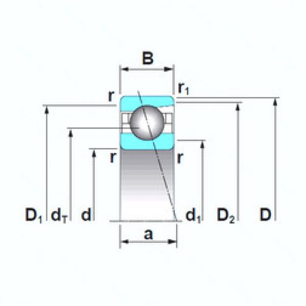 підшипник 7915CTRSU NSK #1 image