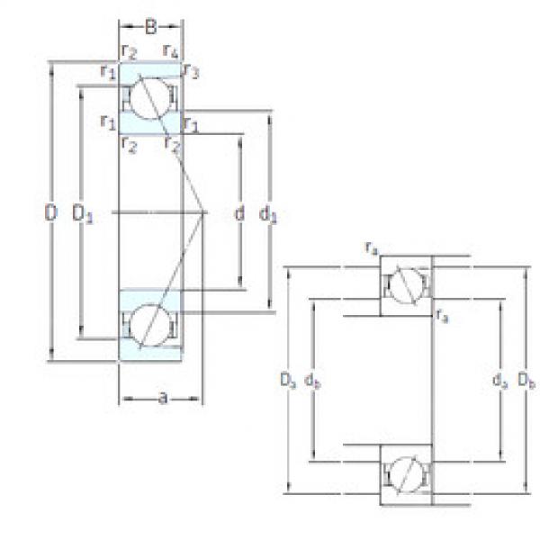 підшипник E 260 /NS 7CE3 SNFA #1 image