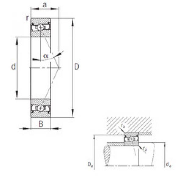 підшипник HSS7008-E-T-P4S FAG #1 image