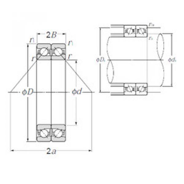 підшипник HTA006DB NTN #1 image