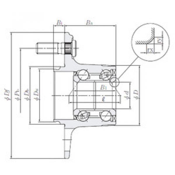 підшипник HUB157-17 NTN #1 image