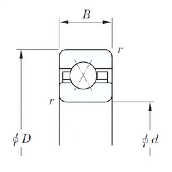 підшипник KBX042 KOYO #1 image