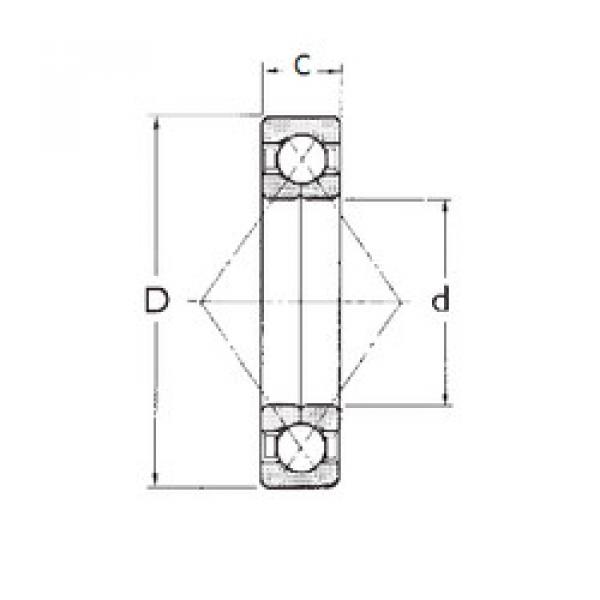 підшипник QJ222 FBJ #1 image