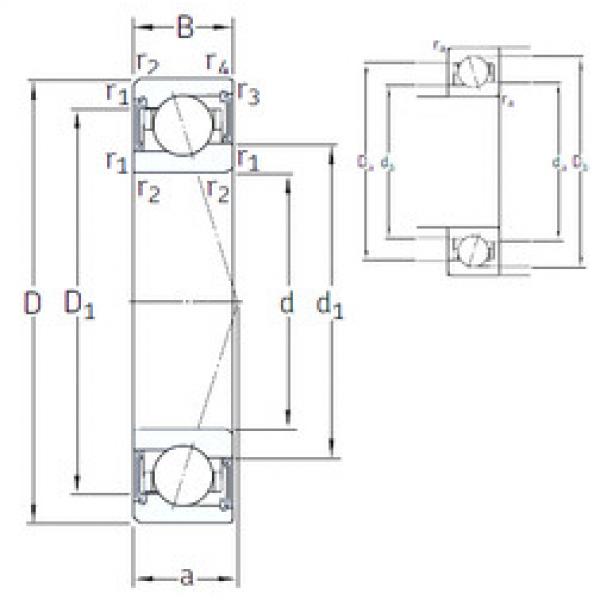 підшипник S71901 ACE/P4A SKF #1 image