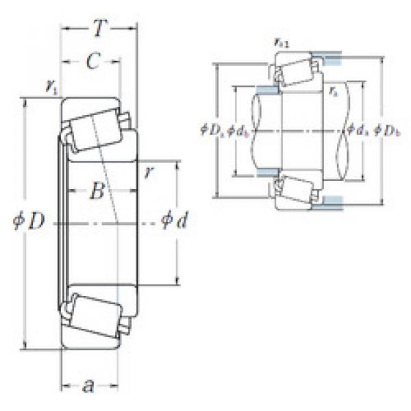 підшипник 48286/48220 NSK #1 image