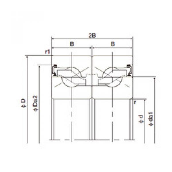 підшипник 30TAB06DB-2NK NACHI #1 image