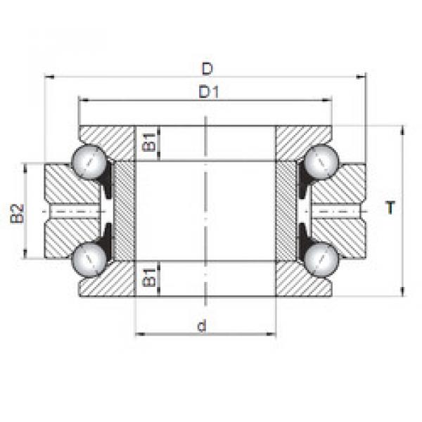 підшипник 234408 ISO #1 image